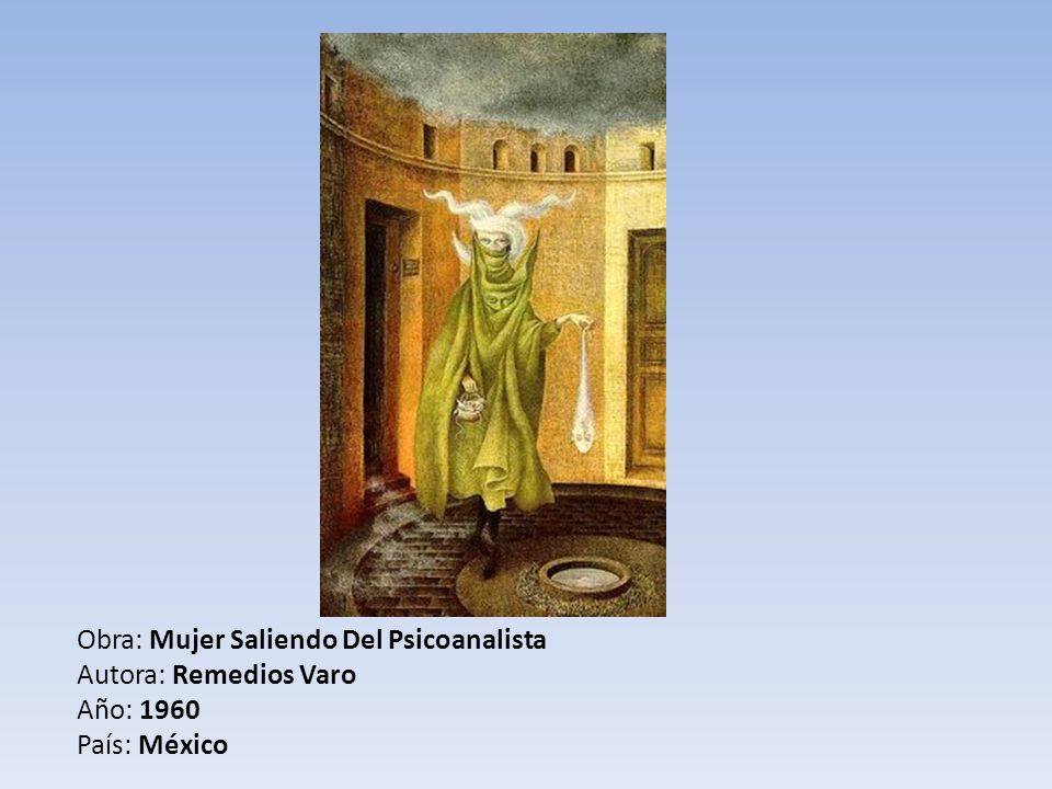 Obra: Mujer Saliendo Del Psicoanalista