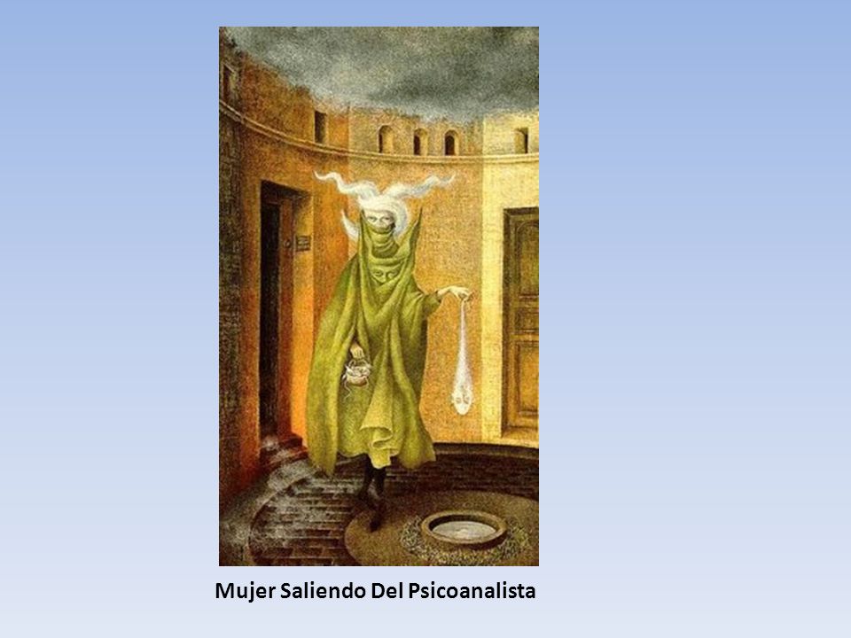 Mujer Saliendo Del Psicoanalista