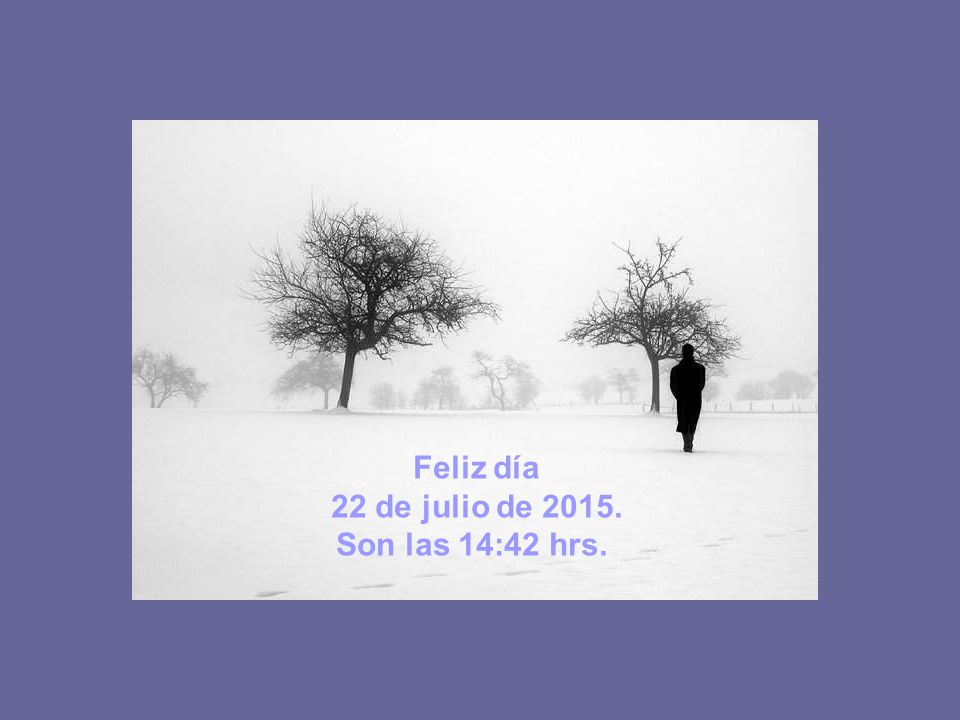 Feliz día 18 de abril de Son las 10:45 hrs.