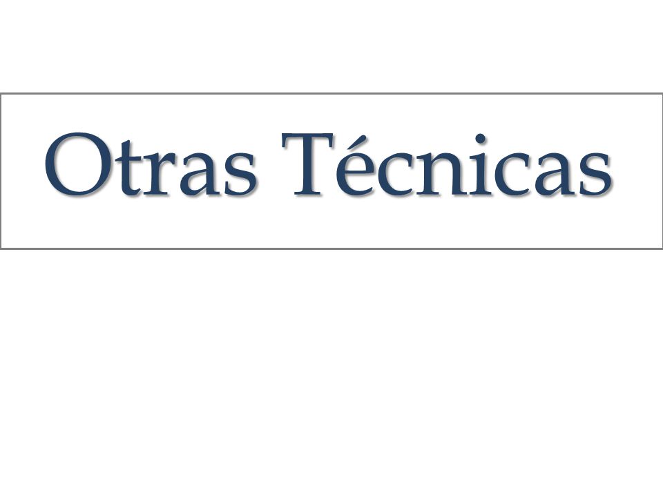 Otras Técnicas Azul de toluidina: metacromasia en los gránulos de la célula cebada.