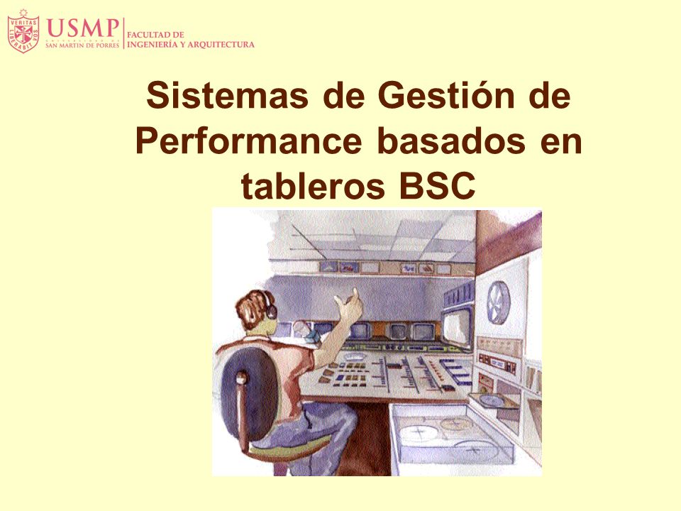 Sistemas de Gestión de Performance basados en tableros BSC