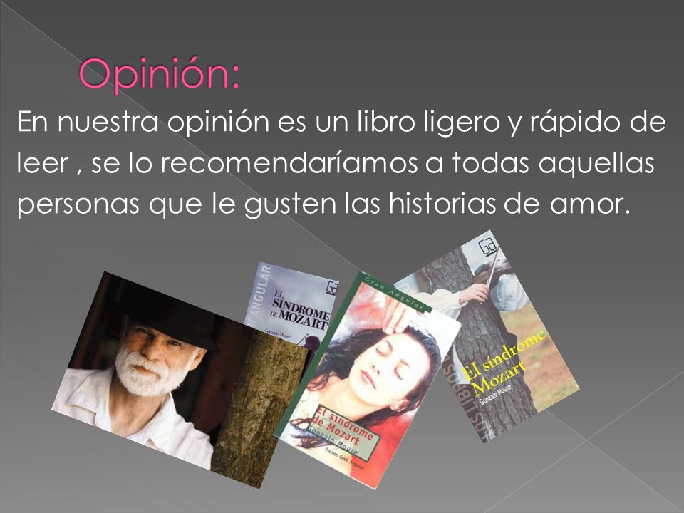 Opinión: En nuestra opinión es un libro ligero y rápido de