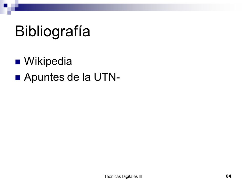 Tecnicas Digitales Iii Ppt Descargar