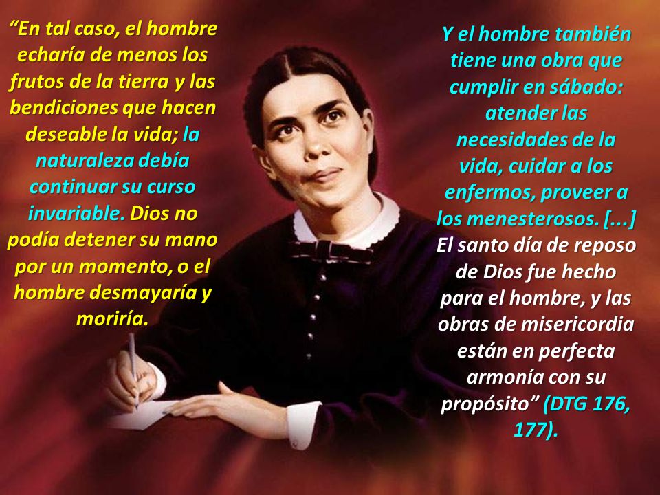 En tal caso, el hombre echaría de menos los frutos de la tierra y las bendiciones que hacen deseable la vida; la naturaleza debía continuar su curso invariable. Dios no podía detener su mano por un momento, o el hombre desmayaría y moriría.