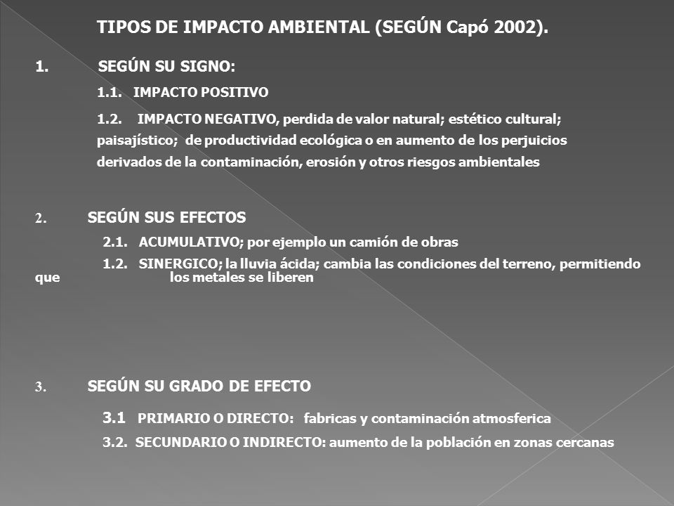 1. SEGÚN SU SIGNO: 2. SEGÚN SUS EFECTOS 3. SEGÚN SU GRADO DE EFECTO