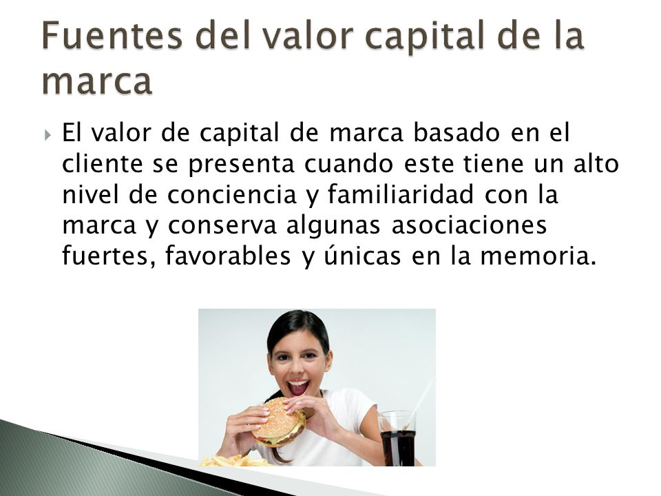 Fuentes del valor capital de la marca