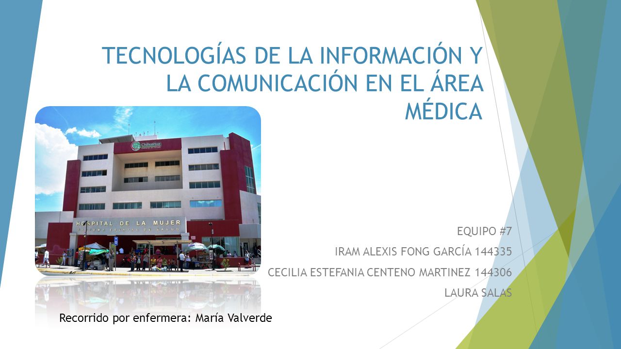 TECNOLOGÍAS DE LA INFORMACIÓN Y LA COMUNICACIÓN EN EL ÁREA MÉDICA