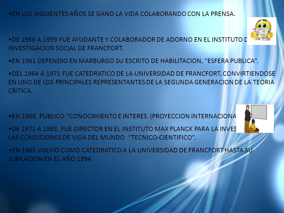 EN LOS SIGUIENTES AÑOS SE GANO LA VIDA COLABORANDO CON LA PRENSA.