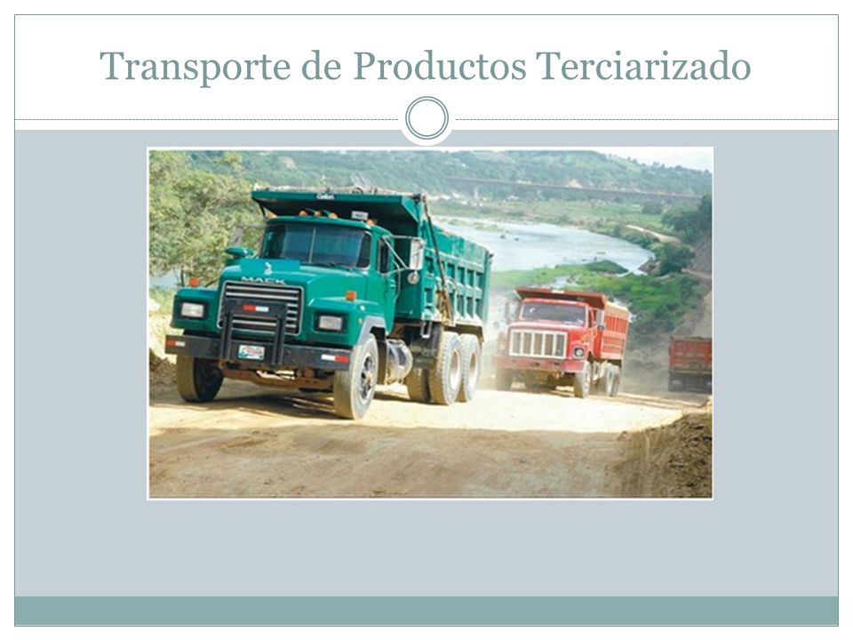 Transporte de Productos Terciarizado