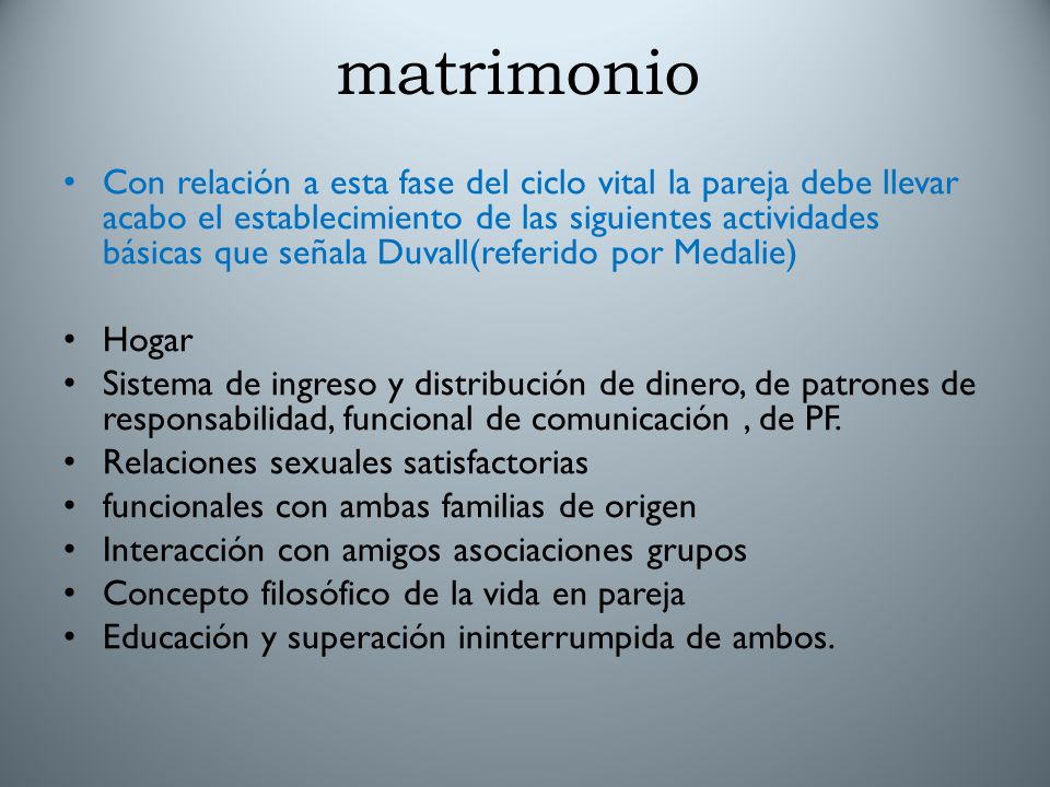 matrimonio