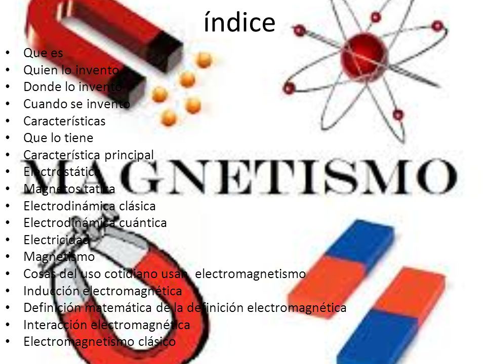 índice Que es Quien lo invento Donde lo invento Cuando se invento