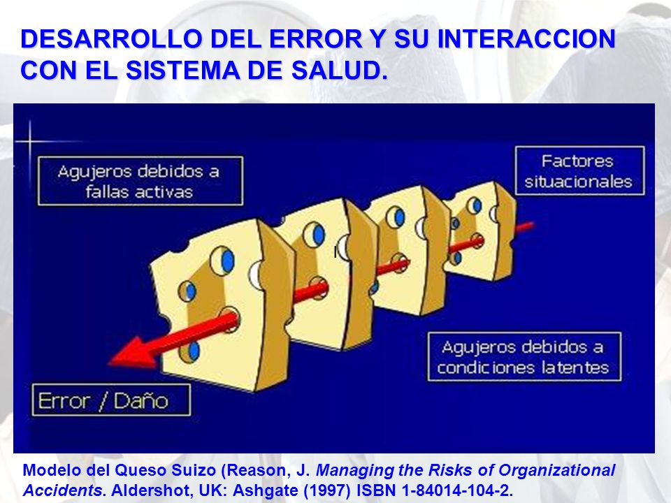 DESARROLLO DEL ERROR Y SU INTERACCION CON EL SISTEMA DE SALUD.
