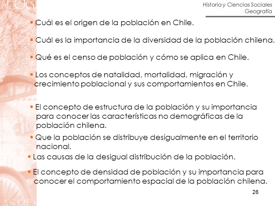 Cuál es el origen de la población en Chile.
