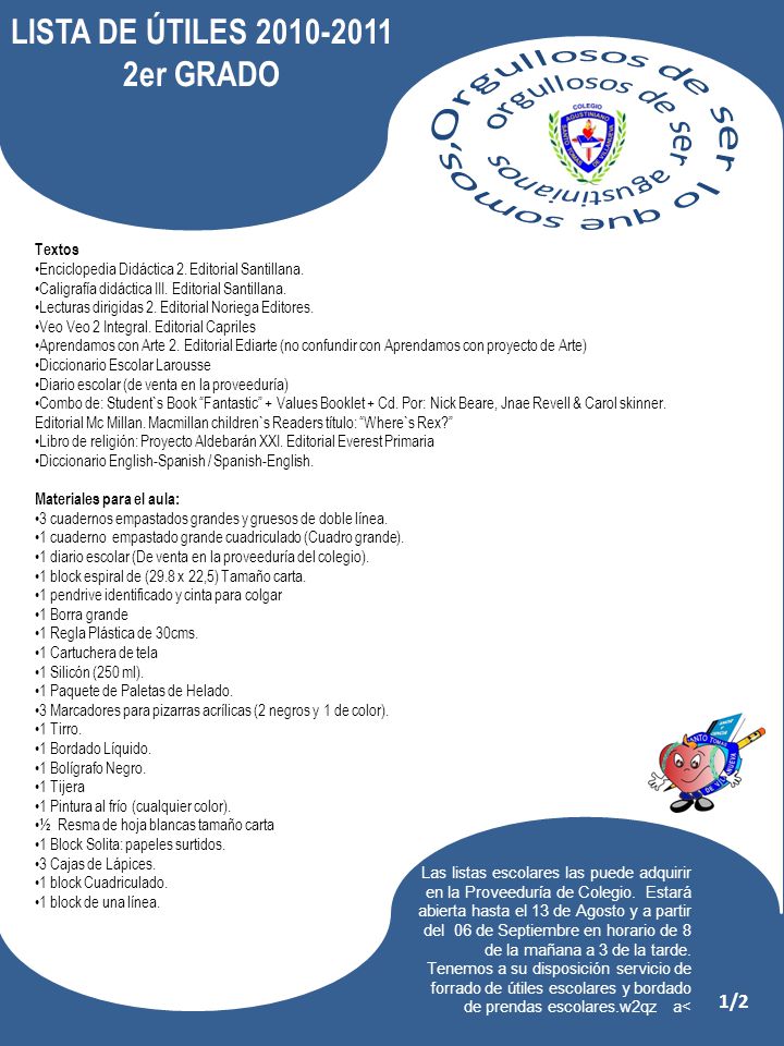 Orgullosos de ser lo que somos, orgullosos de ser agustinianos