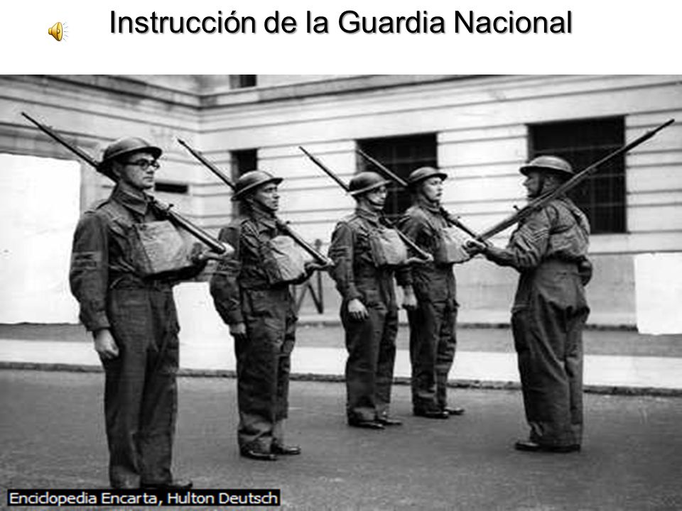 Instrucción de la Guardia Nacional