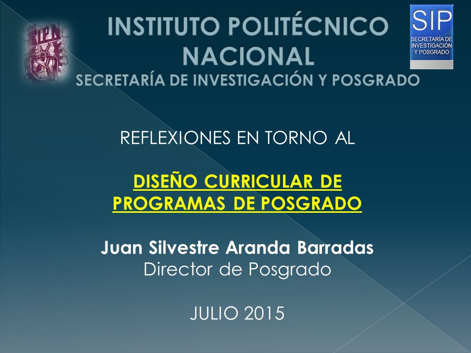 INSTITUTO POLITÉCNICO NACIONAL SECRETARÍA DE INVESTIGACIÓN Y POSGRADO - ppt  video online descargar