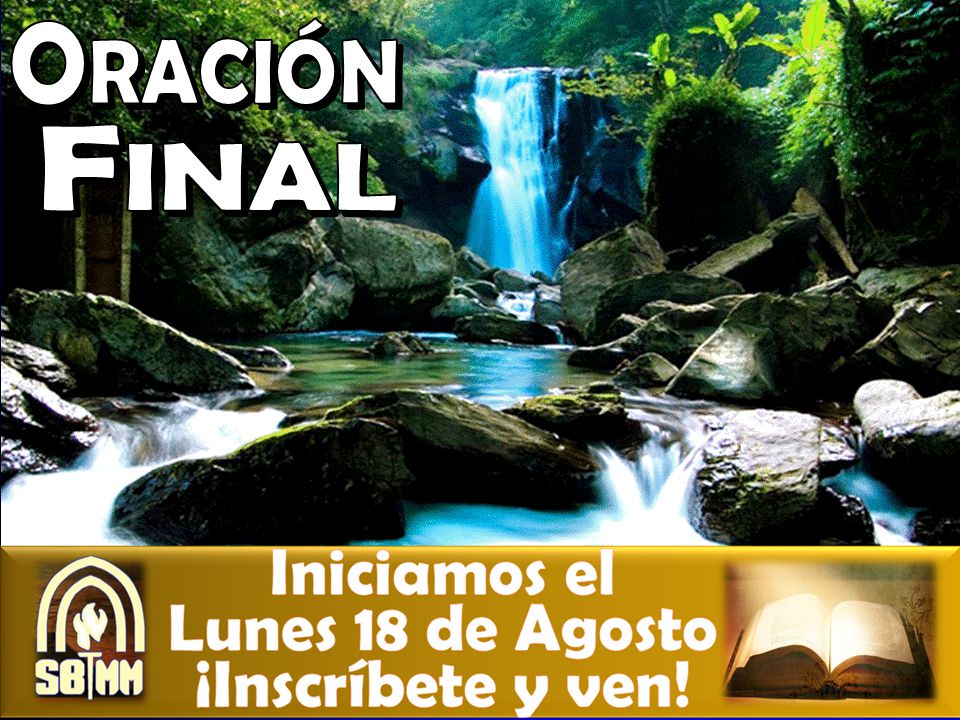 Oración Final