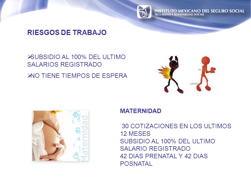 RIESGOS DE TRABAJO SUBSIDIO AL 100% DEL ULTIMO SALARIOS REGISTRADO