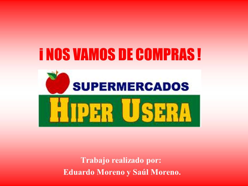 Trabajo realizado por: Eduardo Moreno y Saúl Moreno.
