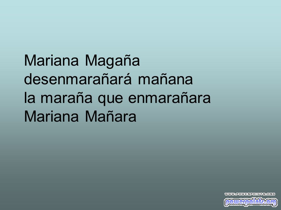 Mariana Magaña desenmarañará mañana la maraña que enmarañara Mariana Mañara
