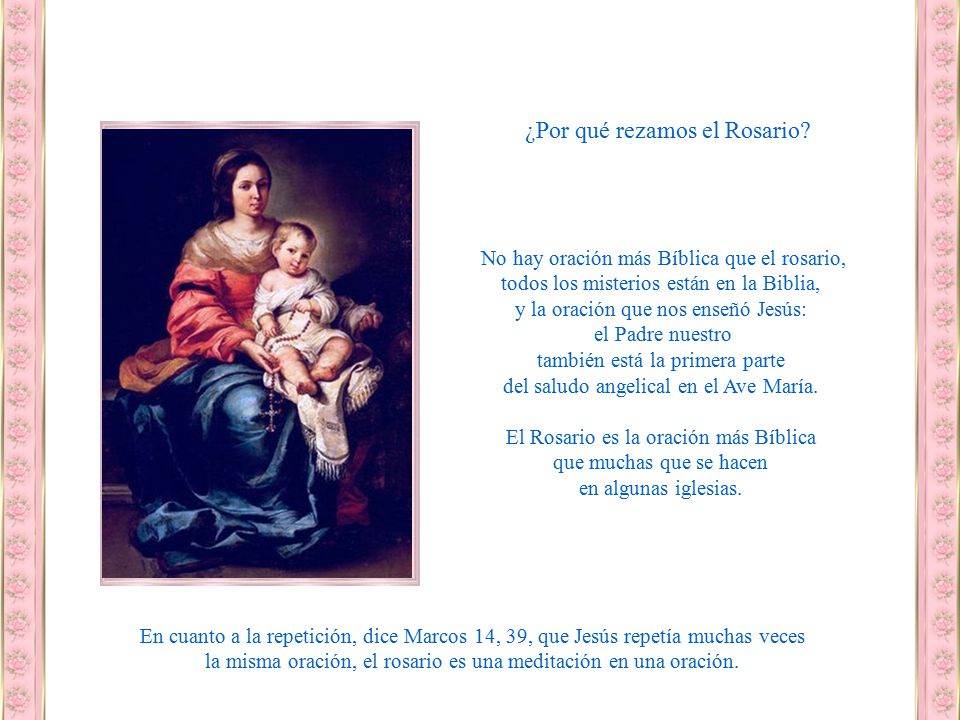 ¿Por qué rezamos el Rosario
