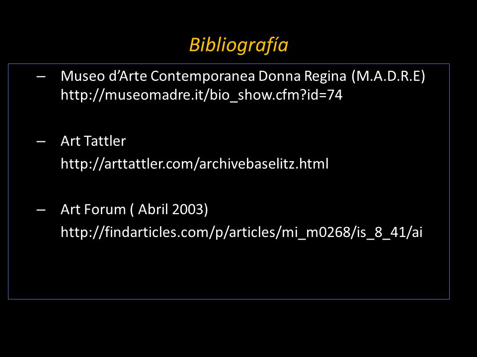 Bibliografía Museo d’Arte Contemporanea Donna Regina (M.A.D.R.E)   id=74.
