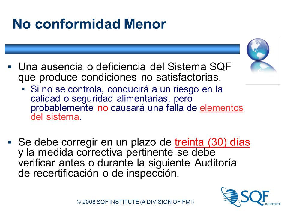SQF Systems Training Course Trainer Guide Core Module