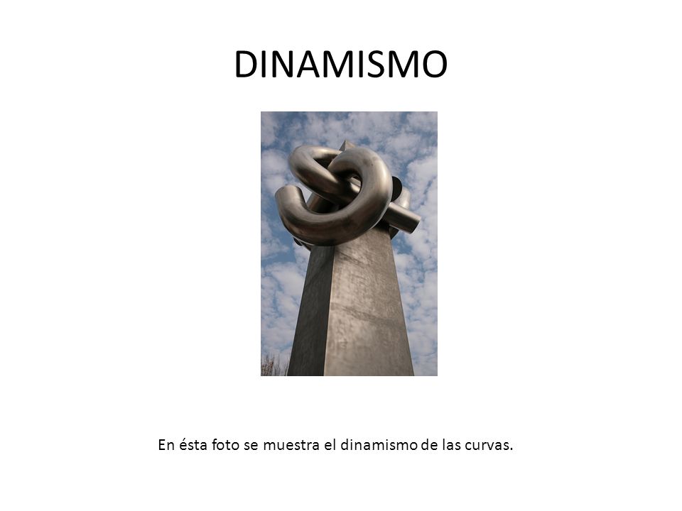 En ésta foto se muestra el dinamismo de las curvas.