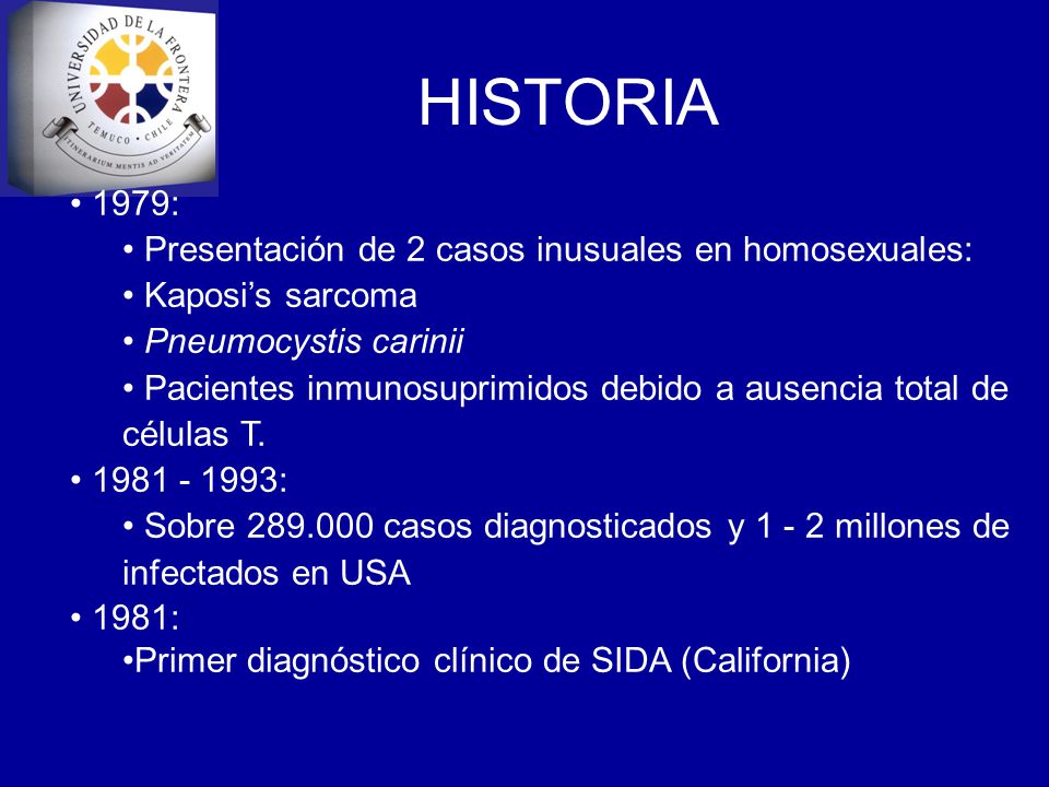 HISTORIA 1979: Presentación de 2 casos inusuales en homosexuales: