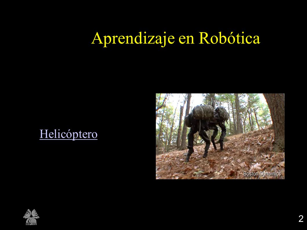 Aprendizaje en Robótica