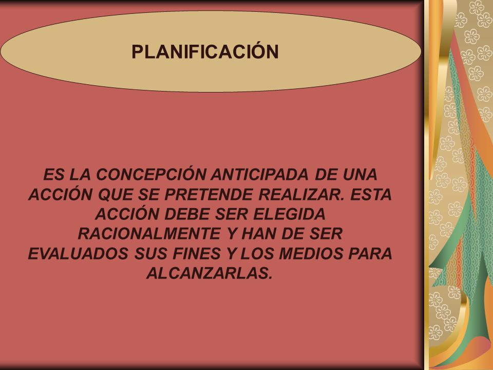 PLANIFICACIÓN