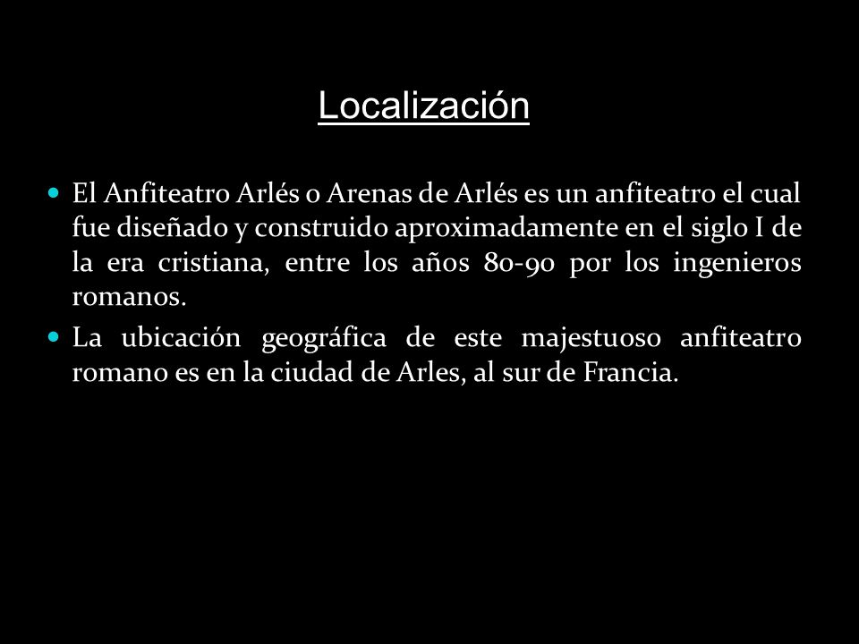 Localización