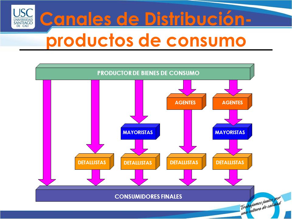 Canales de Distribución-productos de consumo