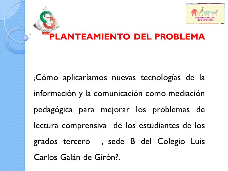 PLANTEAMIENTO DEL PROBLEMA