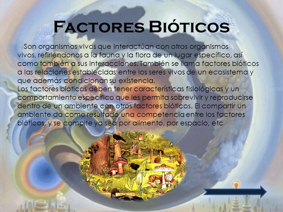 Factores Bióticos