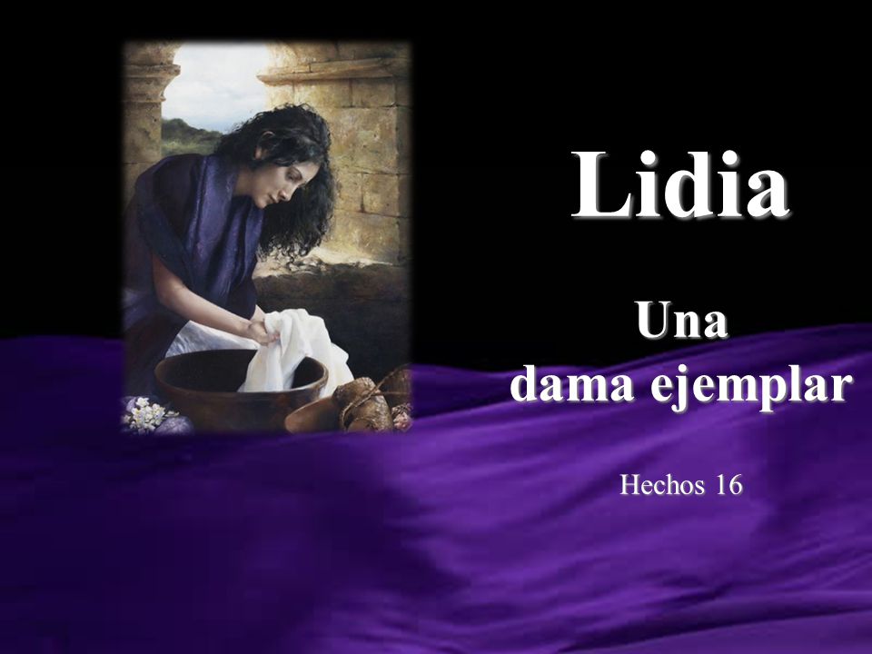 Lidia Una dama ejemplar