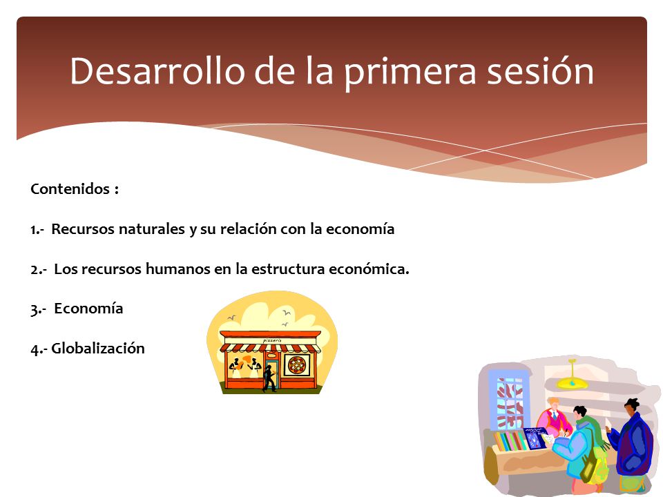 Desarrollo de la primera sesión