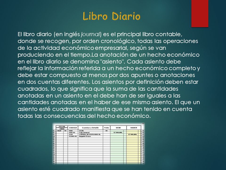 Libro Diario