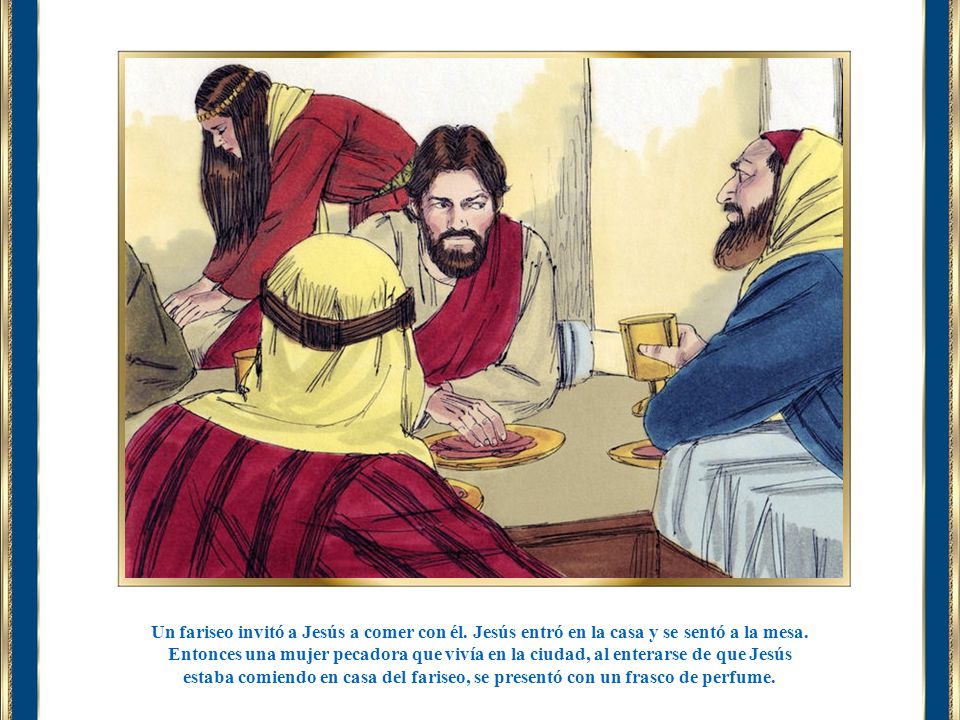 Un fariseo invitó a Jesús a comer con él