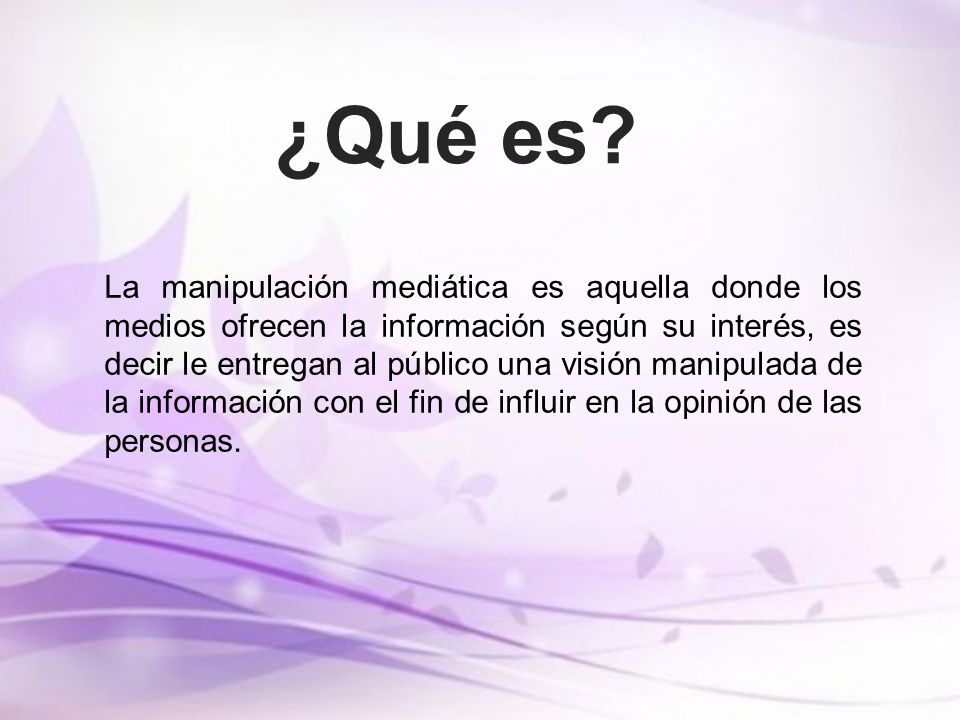 ¿Qué es