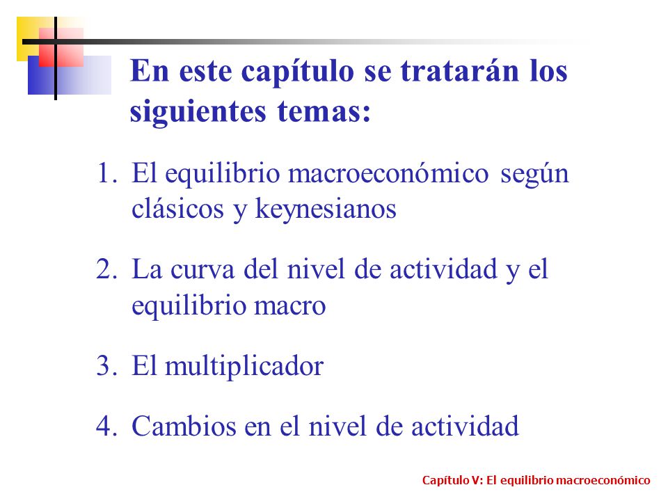 En este capítulo se tratarán los siguientes temas: