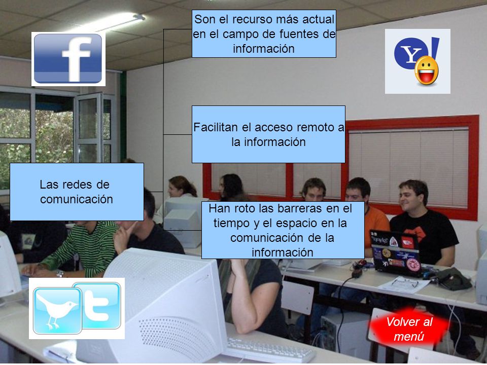 Son el recurso más actual en el campo de fuentes de información