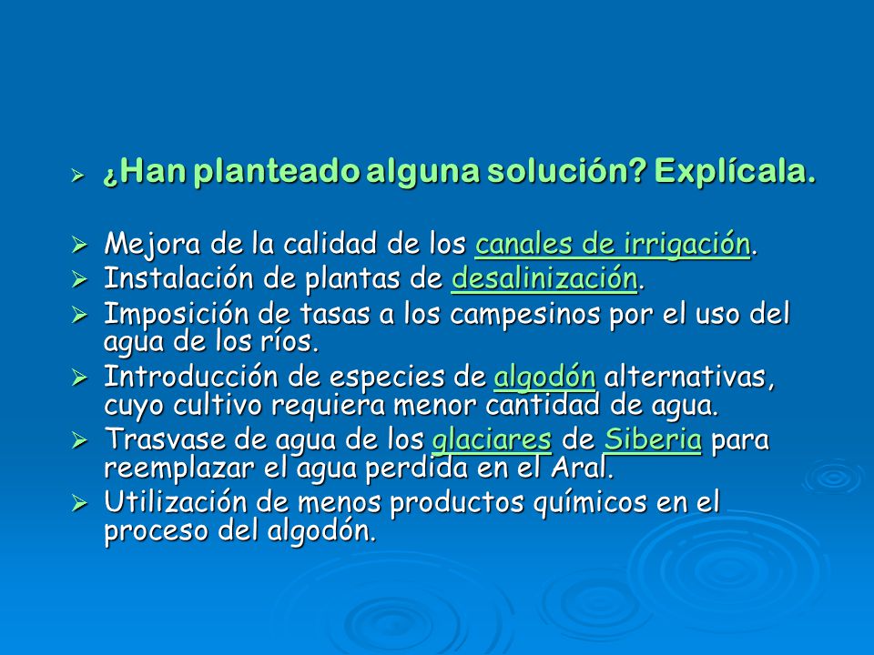 Mejora de la calidad de los canales de irrigación.