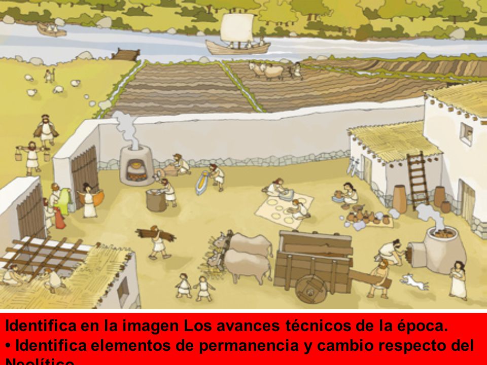 Identifica en la imagen Los avances técnicos de la época.