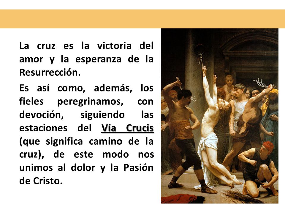 La cruz es la victoria del amor y la esperanza de la Resurrección