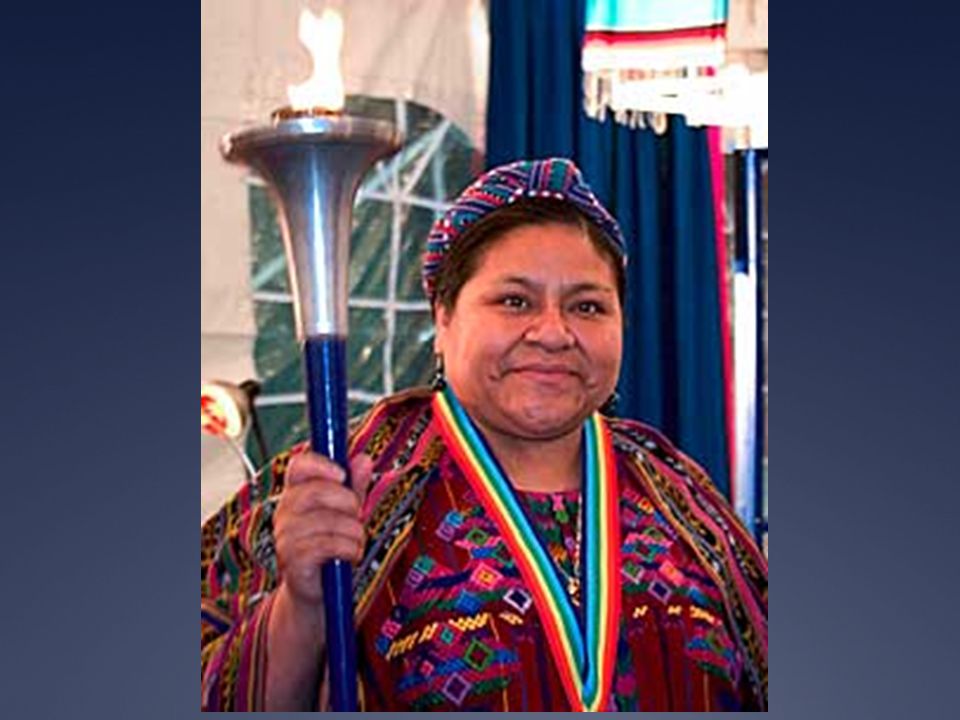 Rigoberta Menchú nació el 9 de enero de 1959 en Guatemala