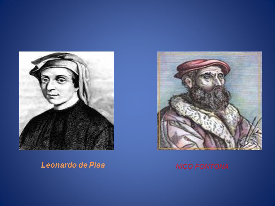 Leonardo de Pisa NICO FONTONA