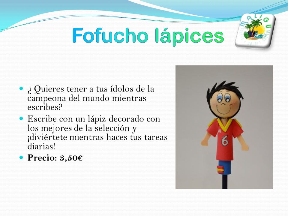 Fofucho lápices ¿ Quieres tener a tus ídolos de la campeona del mundo mientras escribes