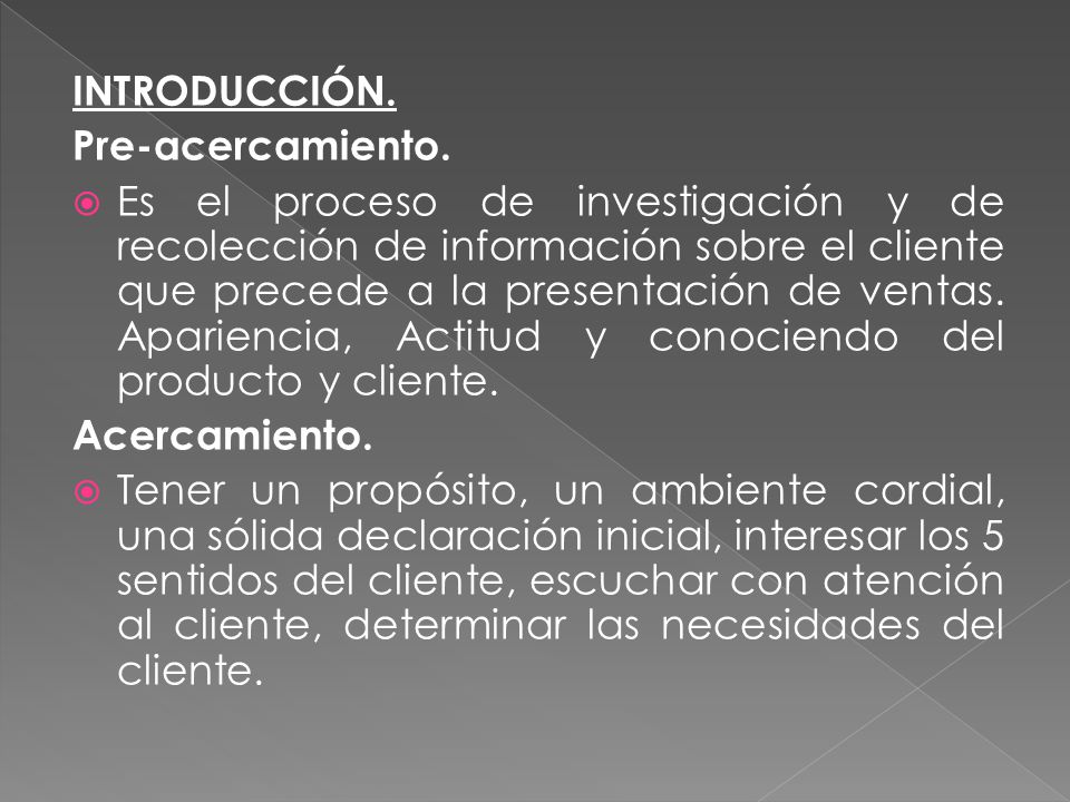 INTRODUCCIÓN. Pre-acercamiento.