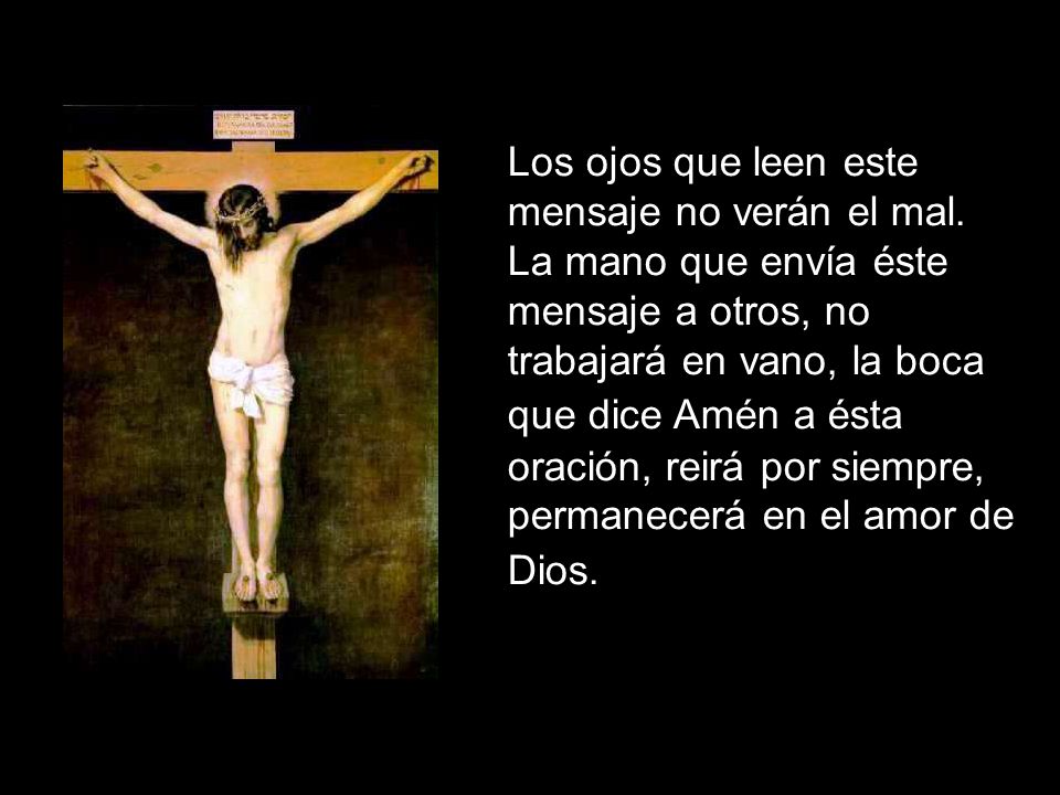 Los ojos que leen este mensaje no verán el mal